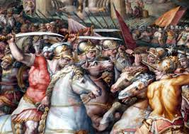 La battaglia, così ben raffigurata dalla mano di giorgio vasari, vide i fiorentini fronteggiare la repubblica di siena, la quale aveva assoldato un gruppo di fuoriusciti della città medicea. Capolavoro Di Leonardo Nascosto A Palazzo Vecchio Il Sole 24 Ore