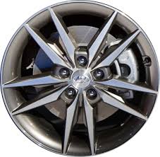 It has normally p235/65r17, and i bought p235/65r16 used, unfortunately the bolt pattern on the rims the tires came on is not a fit. Replacement Hyundai Sonata Wheels Stock Oem Hh Auto