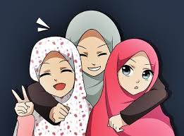 35 contoh desain company profile keren blog sribu 13 09. Gambar Kartun Muslimah 2 Sahabat Bercadar Hijabfest