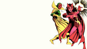 Wanda and vision elizabeth olsen scarlet witch marvel wallpaper. Comics Marvel Comics Scarlet Witch White Background The Vision Comics Wallpaper 1920x1080 209557 Wallpaperup