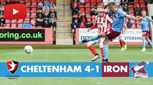 Cheltenham town fc, cheltenham, gloucestershire. Match Action Cheltenham Town 4 1 Iron Youtube