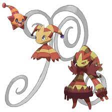 Up Down Right Left Kafun Fire Electric Boofun Fire Electric Kloton Fire Electric Pokemon Dragon Pokemon Badges Pokemon Fakemon