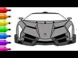 100 mobil lamborghini aventador dari rp. Cara Menggambar Hyper Car Lamborghini Veneno Youtube