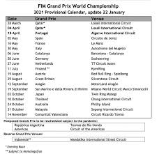 I'm back on motogp 21 and today we race as alex rins! Motogp 2021 Calendar The Doubles Are Back After Qatar Red Bull Ring And Misano Ruetir