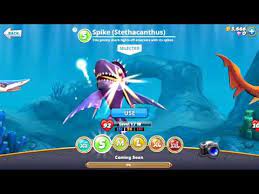 Spike is the first of the 5 special sharks, along with heidi (wobbegong), . Unlocked Spike Stethacanthus New Small Shark Hungry Shark World Youtube