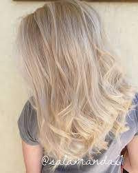 Perfect Natural All Over Blonde Balayage Ombre Done By Me Manda Halladay Salamanda21 Hair Styles Blonde Hair Shades Balayage Hair