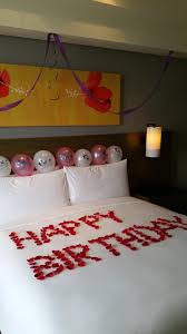 Decorate the child's room on his birthday is very simple, but the crumb of the surprise will be remembered for the whole year. Birthday Room Decorations For My Girl Picture Of Renaissance Johor Bahru Hotel Tripadvisor