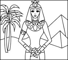 Princess Of Egypt Coloring Page Ancient Egypt Activities Ancient Egypt For Kids Egypt Crafts