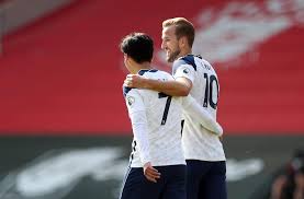 Harry kane and mohamed salah lead the way with 22 goals apiece, with the tottenham and liverpool stars enjoying prolific campaigns on a personal level even with their teams have struggled to. Tottenham Hotspur S Son Heung Min And Harry Kane Are Forming A Historic Strike Partnership