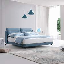 3.8 out of 5 stars 3. China Modern Home Bedroom Furniture Set Queen Size Blue Leather Bed China Living Room Furniture Sofa Bed
