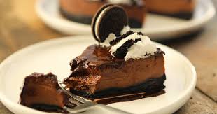 Oreo cake (cookies & cream cake!) sugar spun run. Vegan Baked Chocolate Oreo Cheesecake And No It S Not Healthy Vrc Veganrecipeclub Org Uk