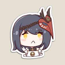 Chibi Kujou Sara - Genshin Impact Sticker for Sale by RikadaeShop |  Redbubble