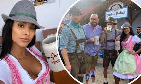 Two sisters join the first female professional baseball league and struggle to help it succeed amidst their own growing rivalry. Maya Jama 25 Puts On A Racy Display While Shooting A League Of Their Own At Oktoberfest Daily Mail Online