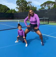 While serena is a tennis superstar (who is currently competing in the 2019 u.s. Serena Williams Trains With Her Daughter In Australia