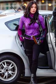 Bishop, who took on the role after the original avenger, clint barton. First Hawkeye Set Photos Hailee Steinfeld In Costume And Her Dog Sidekick Polygon