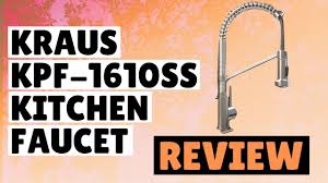 7 best kraus kitchen faucets of june 2021. Kraus Kpf 1610ss Review Best Kraus Kitchen Faucet Youtube