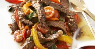 Geschnetzeltes Vom Rind Mit Paprika Rezept Geschnetzeltes Rezepte Geschnetzeltes Rezept
