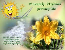 Matematyka bez reszty 21 czerwca. Pierwszy Dzien Lata Kartki Pl