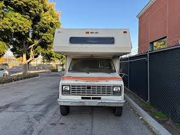 Image result for Bright Blue 1981 Motor Home