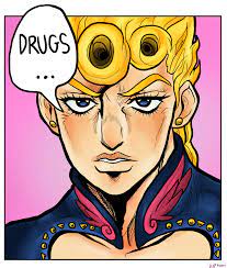 Manga Inspired Giorno Giovanna Art Print By Peachykip X Small Jojo Bizarre Jojo Bizzare Adventure Jojo Memes