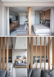 This Small Apartment Makes Efficient Use Of Limited Space With Thoughtful Interior Design Small Apartment Interior Small Apartments Small Apartment Design
