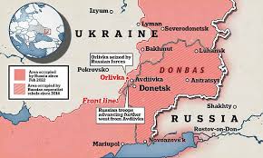 Russian forces capture more territory west of Avdiivka in latest  battlefield victory for Putin's men as Ukraine is hit by overnight drone  strikes | Daily Mail Online