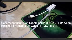 Cara menyambung kabel usb dengan kabel lan. Cara Menghubungkan Kabel Lan Ke Usb Pc Laptop Komputer Via Konektor Lan Usb Langsung Pakai Youtube