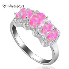 Fashion baju wanita dengan harga murah grosir terbaru yang cocok untuk wanita masa kini bisa anda dapatkan disini. Super Supplier Fashion Wanita Perhiasan Pink Fire Opal Berlapis Perak Untuk Wanita Usa Ukuran 6 7 7 5 8 5 Or621 Fashion Rings For Women Rings For Womenring For Aliexpress