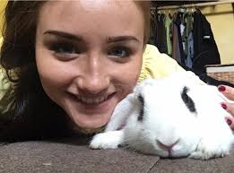 How to get a bunny interested in eating hay?