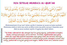 Doa apakah yang paling sunnah, selepas selesai membaca alquran. Khat Bacaan Doa Setelah Membaca Al Quran Ebook Anak