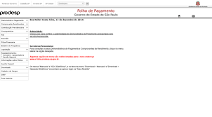 Contabilização da folha de pagamento. E Folha Sp Gov Br Prodesp Folha De Pagamento E Folha Sp