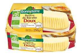 Beurre De Baratte Doux Bio Bonneterre