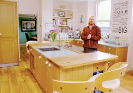 Under cabinet radios have been in existence for a while now. Inside Homes Under The Hammer Star Martin Roberts Country Pad Complete With Incredible Kitchen Fish Tank And A Radio Studio In A Tree House