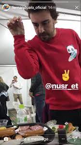 274 x 563 jpeg 62 кб. Alonso Is On A Mission To Be All The Memes Here Is His Current Avatar As Salt Bae Formula1