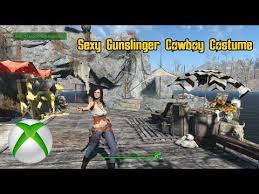 Fallout 4 is trash as a game, even mods can't make it much better. Fallout 4 Sexy Gunslinger Cowboy Costume Mod Is Down Youtube