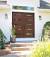 Entrance Mid Century Front Door