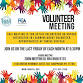 Volunteer Meeting event image