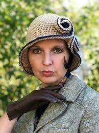 Crochet Cloche Hat Pattern Sorokina 1920s 1930s 1940s Vintage Etsy In 2021 Cloche Hat Pattern Crochet Cloche Hat Crochet Hats