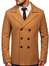 The minimum order level for this product is 1 items. Men S Double Breasted Winter Coat With High Collar Camel Bolf 8801 Camel