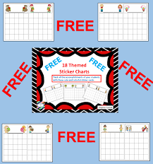 grab this freebie and use the sticker charts to reward the