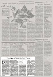 Thus, blmers are quite adept at reciting, from memory, the names of a handful of blacks who, in recent years, died at the hands of white police in highly. Opinion The Black Table Is Still There The New York Times