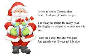 All you have to do is let your child write a letter to santa and put it in an envelope. Pin By Elisabeth Weber On Holidays Late Gifts Delayed Gift Online Gifts