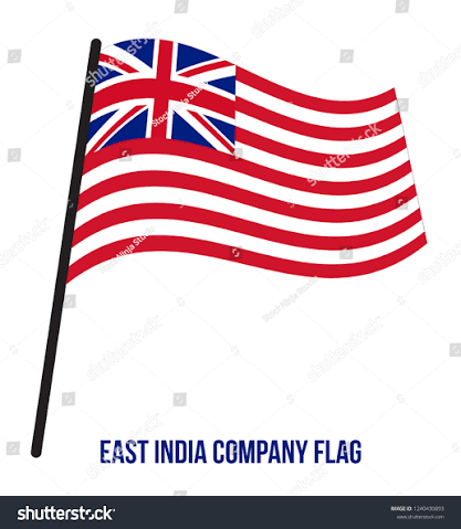 British East India Company 1733-1833 Flag Stock Vector (Royalty Free) 1240430893 | Shutterstock
