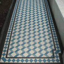 Host amy matthews demonstrates how to lay floor tiles that'll give a bathroom an art deco feel. Little Tile Company Grafham Victorian Floor Tiles Art Deco