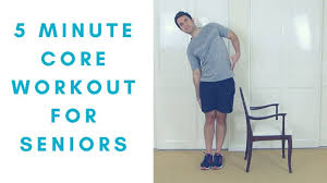 simple seniors core exercises you