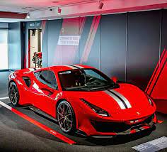 Ferrari 488 Pista Sweet But Perhaps A Color A Bit More Original Just Saying Thg Ferrariclassiccars Ferrari 488 Luxury Cars Ferrari