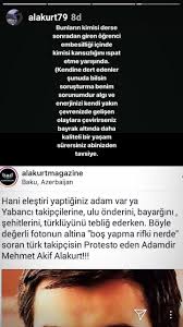 Akif alakurt, o kadar spor yaptın hiçbir şey yok diye mesaj atan takipçisine müstehcen küfür ederek cevap verdi. Mehmet Akif Alakurt Facebook