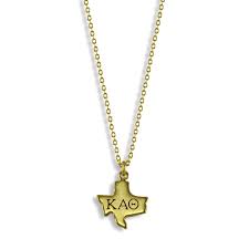 Greek Sorority Jewelry Accessories And Gifts Custom Bid Day Bundles Sorority State Sorority Necklaces State Necklace