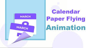 How To Create Calendar Date Paper Flying Animation Using After Effects M In 2020 Motion Graphics Tutorial Motion Graphics Animation Tutorial