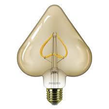 Philips Led Giant Heart E27 12w Filament Goud Niet Dimbaar Kopen Led Lampen Karwei In 2020 Goud Led Lamp Led